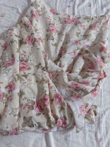 Floral Ruffle Skirt