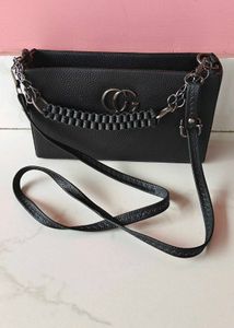 Stylish Black Crossbody Bag