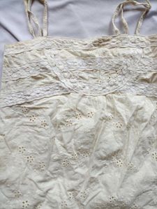 Boho Eyelet Lace Cami Top