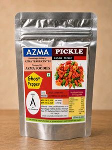 Home made Ghost Pepper Assam Pickle