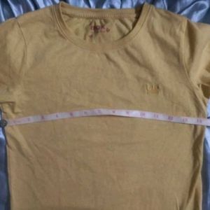 Classic Yellow Long Sleeve T-Shirt for kids