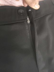 Black Classic Fit Trousers