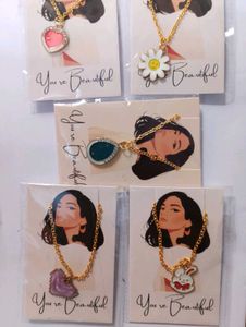 Cute Charm Necklaces - Bundle of 5!