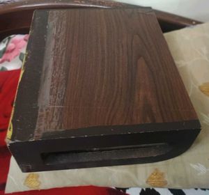 Wooden stand for stop box