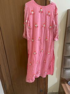 Pink Geogeatte Boutique Piece With Palazzo