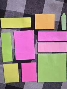 Assorted Sticky Notes Set