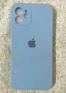 Light Blue Apple iPhone 12 Case