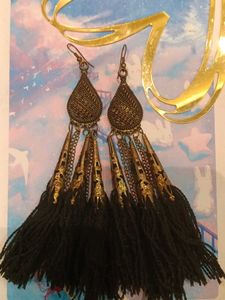 Boho Tassel Dangle Earrings