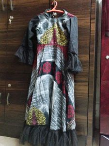 Girl Gown With Leggings
