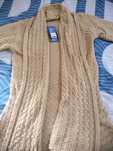 new woolen cardigan