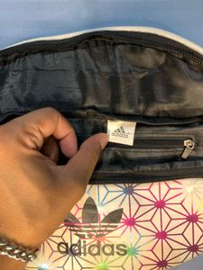 Adidas Waist Bag - Rainbow Geometric