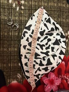 Korean Cow Print Bucket Hat