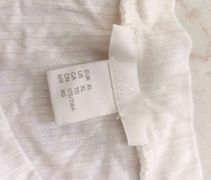 White crop top