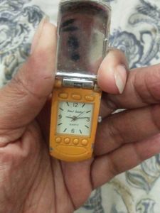 Vintage Flip Phone Style Watch