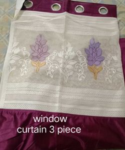 new window curtain never used but without tag