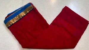 Red Saree with Blouse