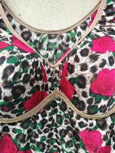Womens Floral Print Bra Top
