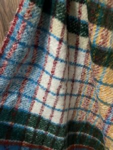 Chunky Pinterest Colorful Plaid Scarf