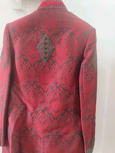 Sherwani With Fine Hand Made Embroidery