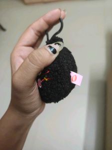 Cute Black Cat Keychain Charm