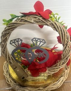 Ring Platter Tray With LED