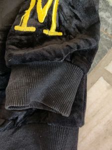 Black &amp; Yellow Graphic Hoodie