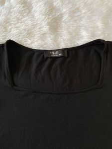 Black Full Sleeves Top