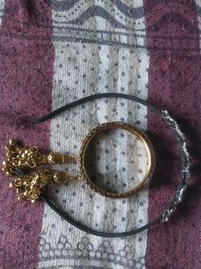 Elegant Bangles &amp; Headband Set