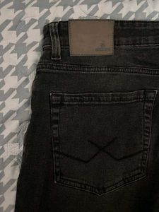 Men's Dark Wash Straight Fit Jeans