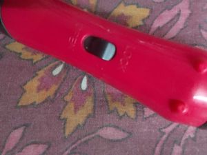 pink Curler and straightener