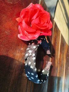 Star Print Knotted Headband
