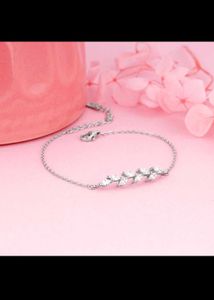 GIVA 925 silver Zircon Ferns Bracelet