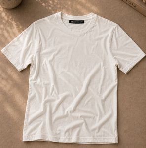 zara white heavyweight tshirt
