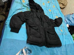 Black Padded Winter Jacket