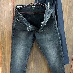 JACK & JONES Black Denim Jeans32