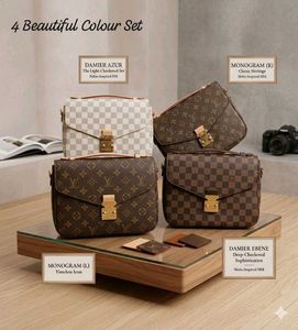 LV 2 PCS SET CLASSY SLING BAG WITHOUT BOX