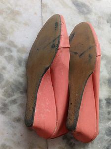 Coral Ballet flat heels