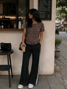 floral printed t shirt