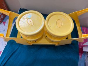 Little Angle Glass Airtight Container Set - New