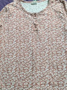 Floral Print Top