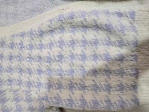 fuzzy Pinteresty cardigan