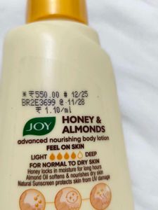 Joy Honey &amp; Almonds Body Lotion