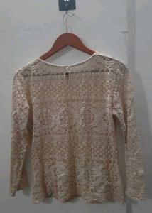 Elegant Lace Long Sleeve Top