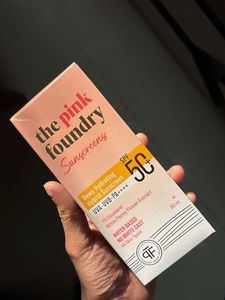 The Pink Foundry Sunscreen SPF 50