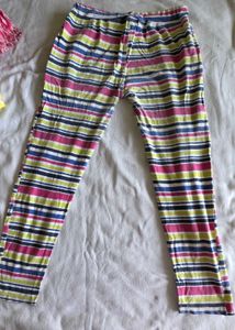 Colorful Striped Leggings