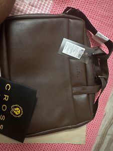 Original Leather Cross Side Bag Unused