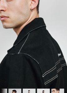 Unused Topstitched Denim Shirt