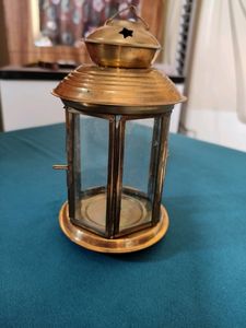 Akhand Diya Brass, Glass Hanging Diy