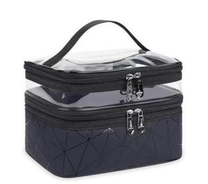 Dual Layer Makeup Bag