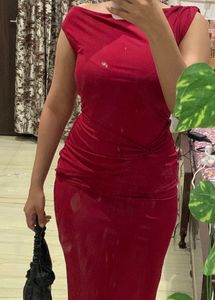 SEXY/ELEGANT 🍒red bodycon dress🍒